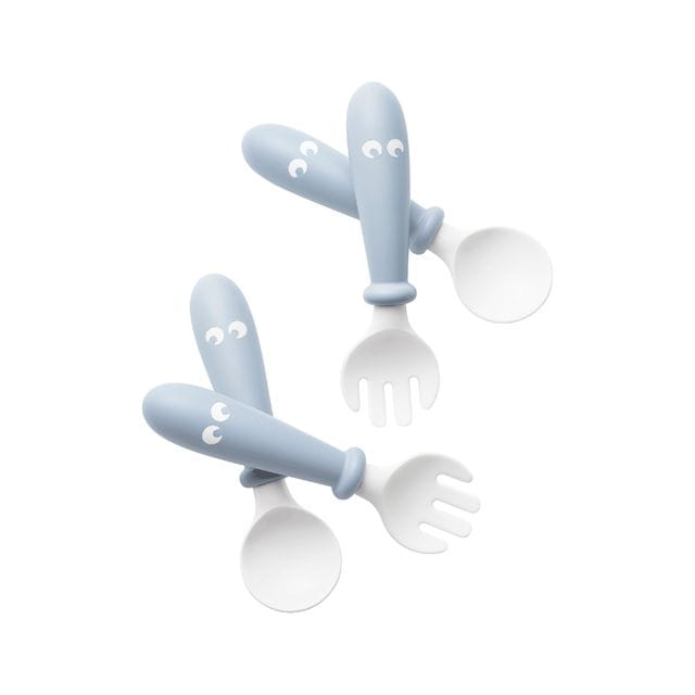 Barnsked & Gaffel 4-Pack - Blekblå