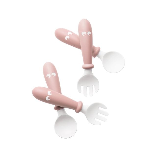 Barnsked & Gaffel 4-Pack - Blekrosa