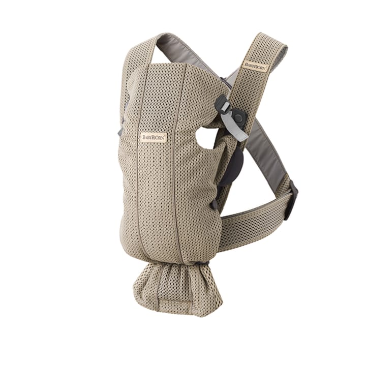 Bärsele Mini 3D Mesh - Greige Babybjörn