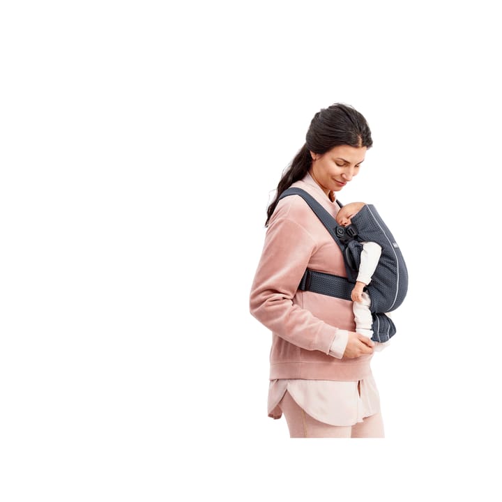 Bärsele Mini 3D Jersey - Ljusgrå Babybjörn