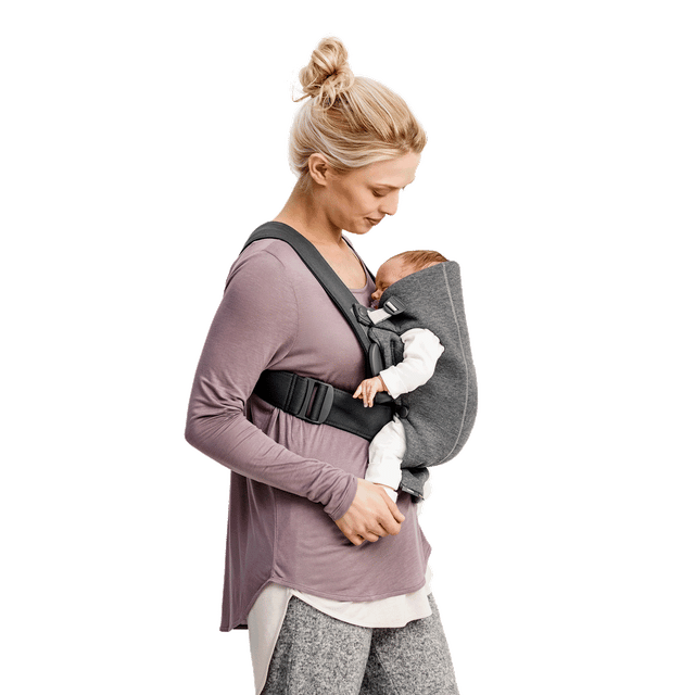 Bärsele Mini 3D Jersey - Mörkgrå Babybjörn