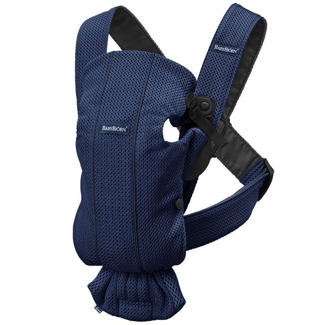 Bärsele Mini 3D Mesh - Marinblå Babybjörn