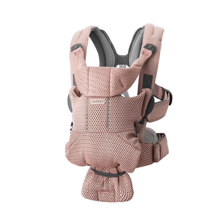 Bärsele Move - Antikrosa 3D Mesh Babybjörn