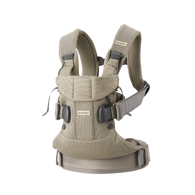 Babybjörn Bärsele One 3D Mesh Gråbeige