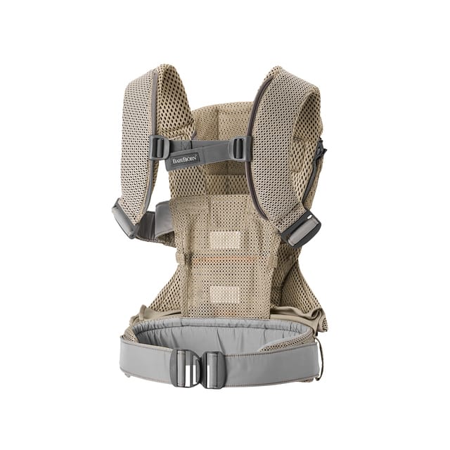 Bärsele One 3D Mesh - Gråbeige Babybjörn