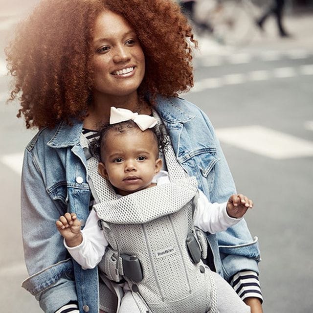 Bärsele One Air Mesh - Silver Mesh Babybjörn