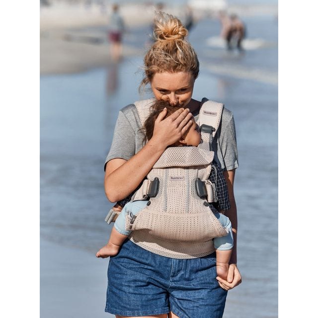 Bärsele One Air Mesh - Pärlemorosa 3D Mesh Babybjörn