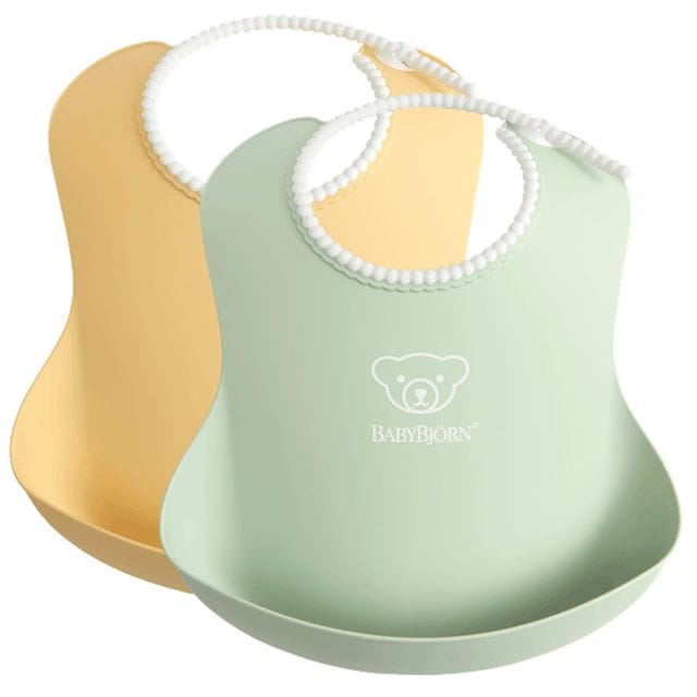 Mjuk Haklapp 2-Pack - Blekgul/Blekgrön