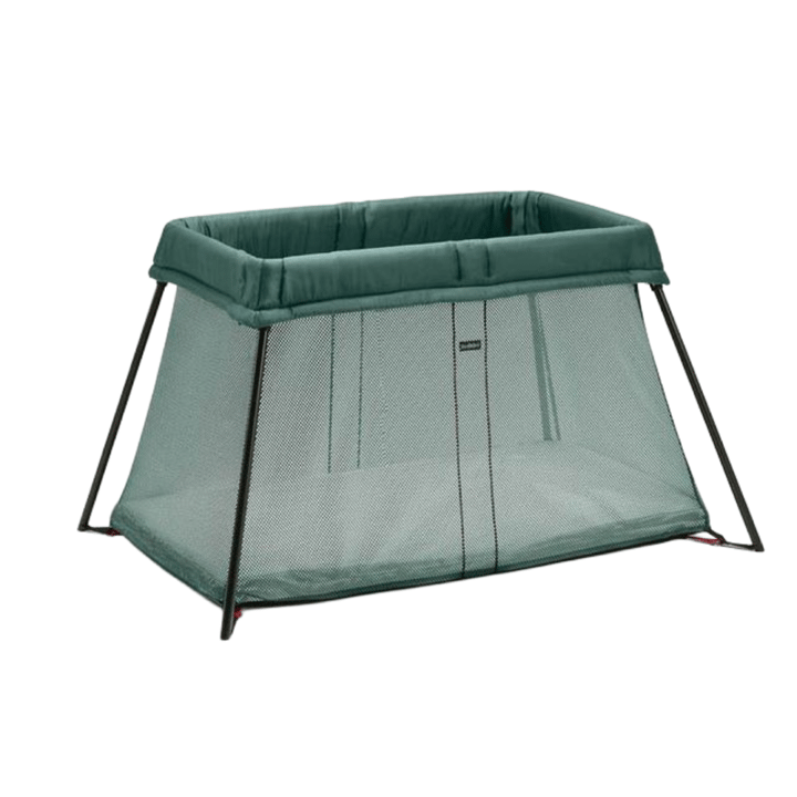 Resesäng Light - Dark green Babybjörn