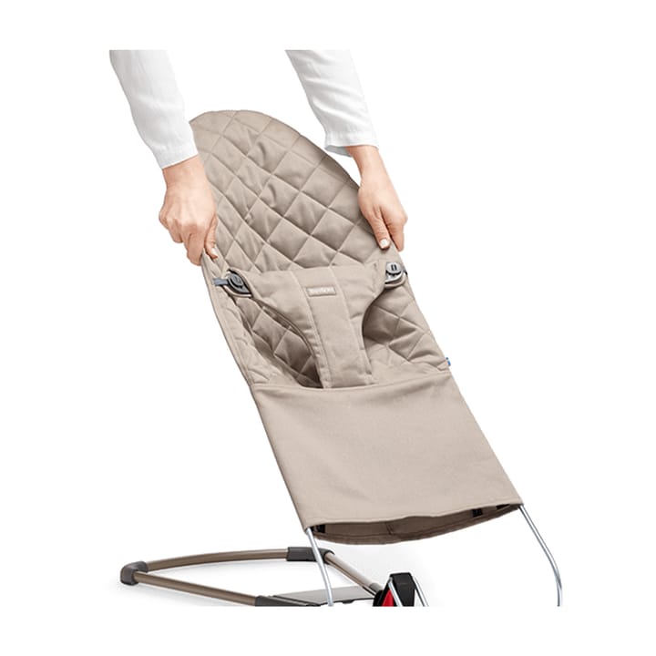 Tygsits Till Babysitter Bliss - Sandgrå Babybjörn