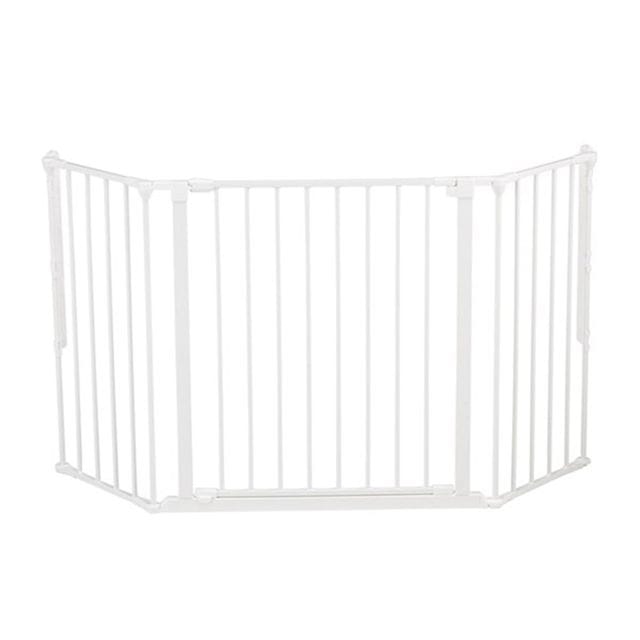 Säkerhetsgrind OLAF Wide - White Babydan