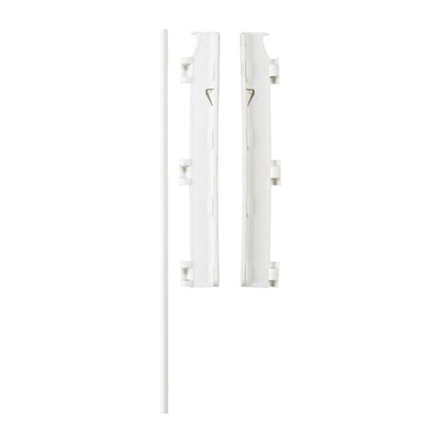 Säkerhetsgrind OLAF Wide - White Babydan