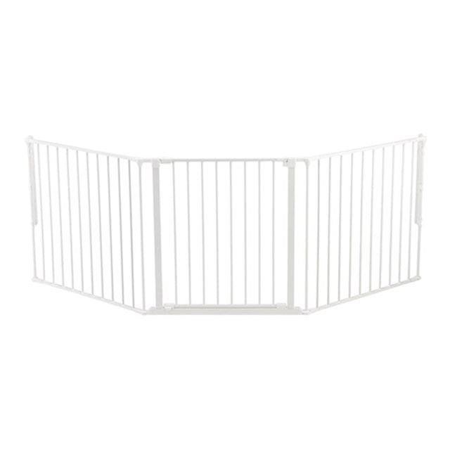 Säkerhetsgrind OLAF X Wide - White