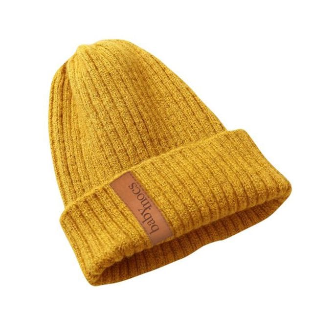 Mössa - Senapsgul BabyMocs