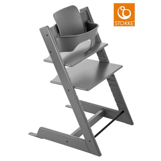 Tripp Trapp Babyset - Storm Grey Stokke