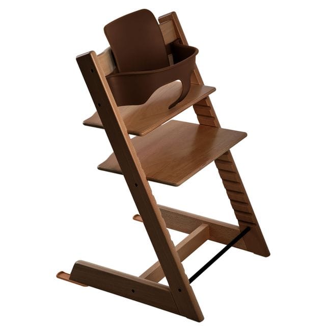 Tripp Trapp Babyset - Walnut Stokke