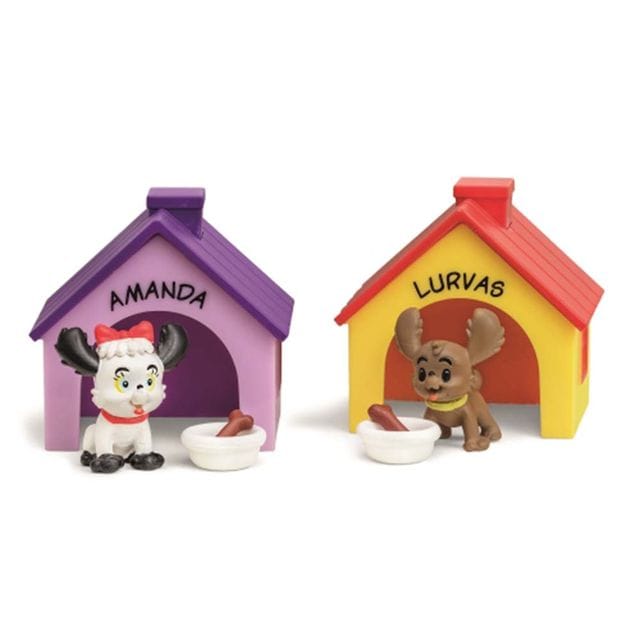 Figurset Amanda & Lurvas Bamse