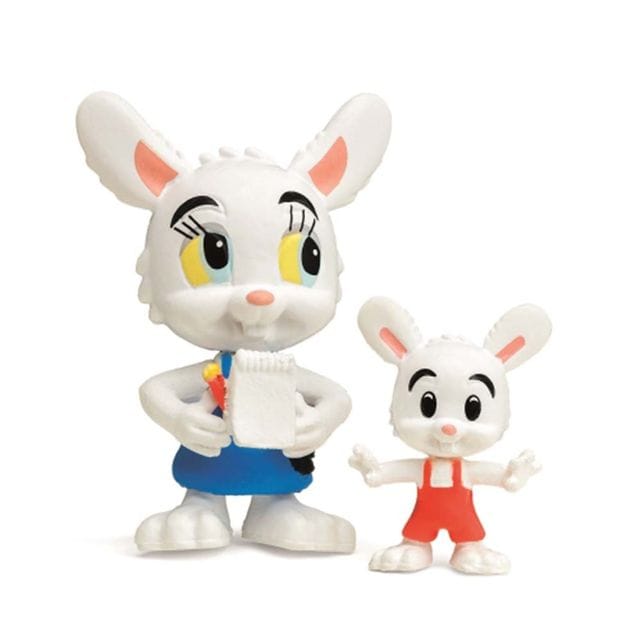 Figurset Nina Kanin & Minihopp Bamse