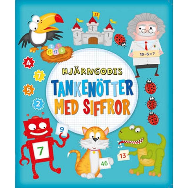 Hjärngodis - Tankenötter Med Siffror Barthelson Förlag