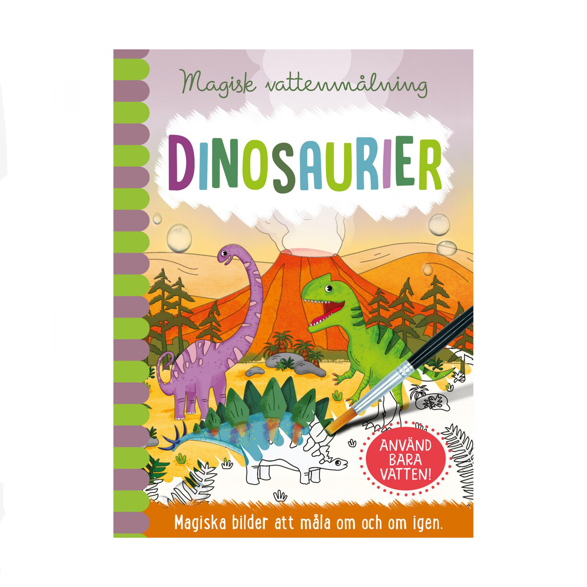 Product Image for Barthelson Förlag Magisk Vattenmålning Dinosaurier - BabyWorld