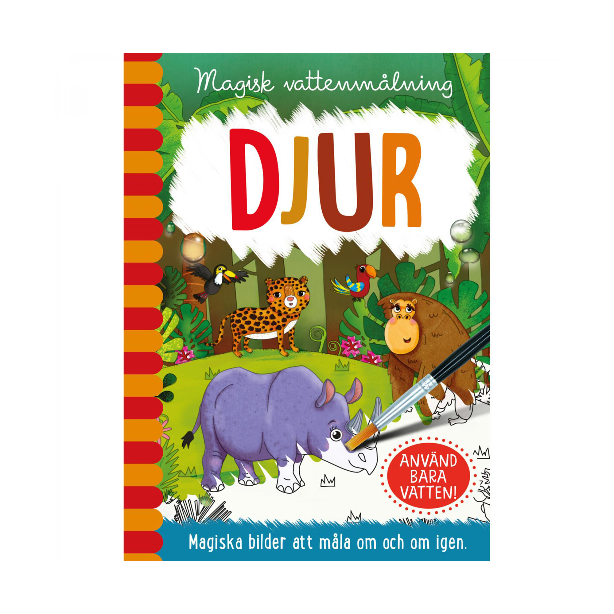 Product Image for Barthelson Förlag  Magisk Vattenmålning Djur - BabyWorld