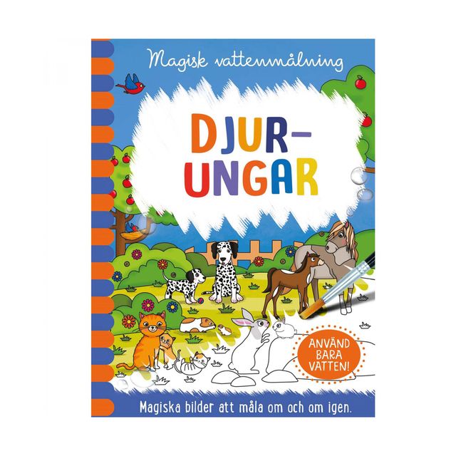 Product Image for Barthelson Förlag Magisk Vattmålning Djurungar - BabyWorld