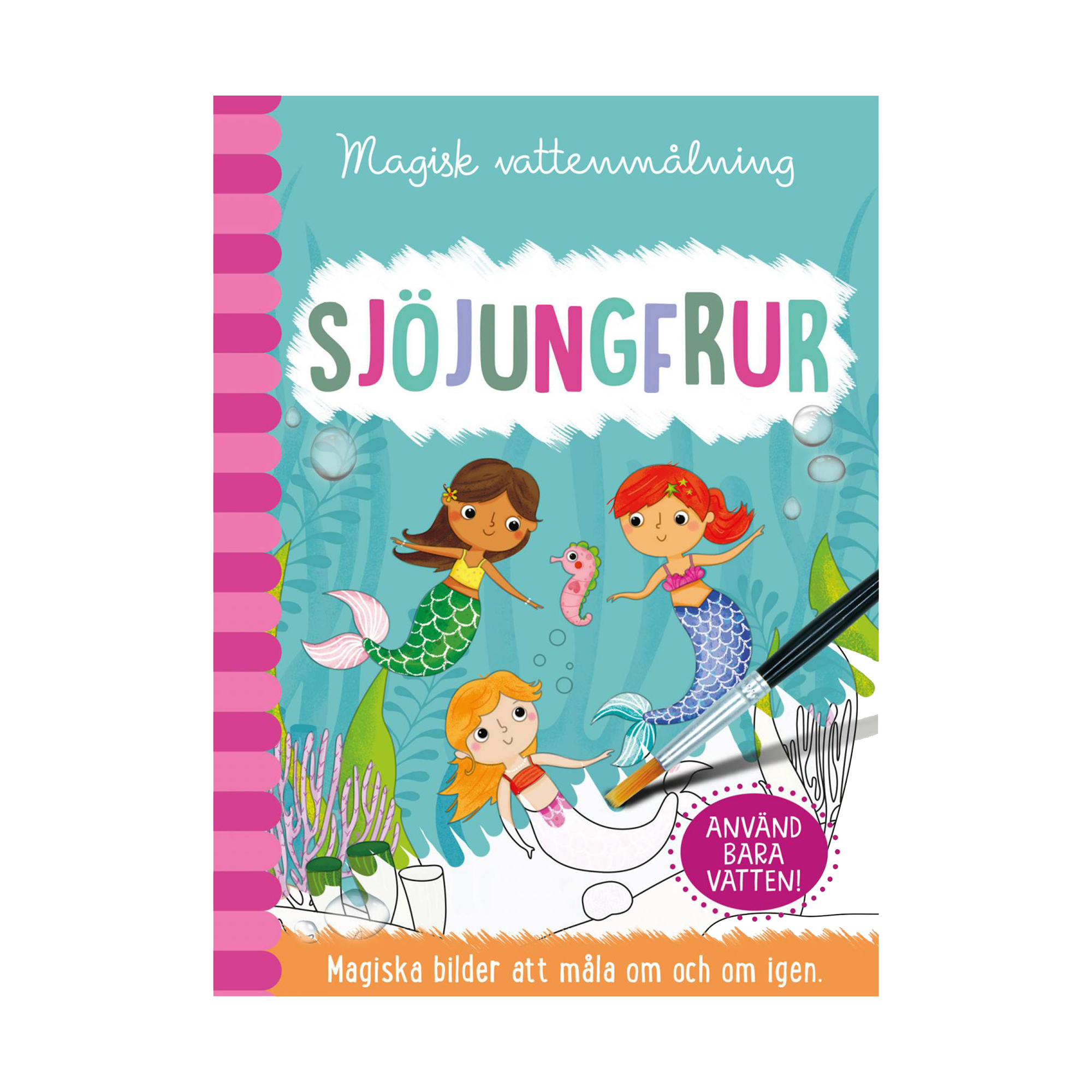 Product Image for Barthelson Förlag Magisk Vattenmålning Sjöjungfrur - BabyWorld