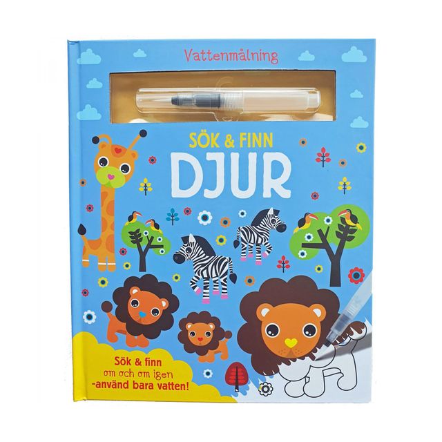 Product Image for Barthelson Förlag Vattenmålning Sök & Finn, Finn Djur - BabyWorld