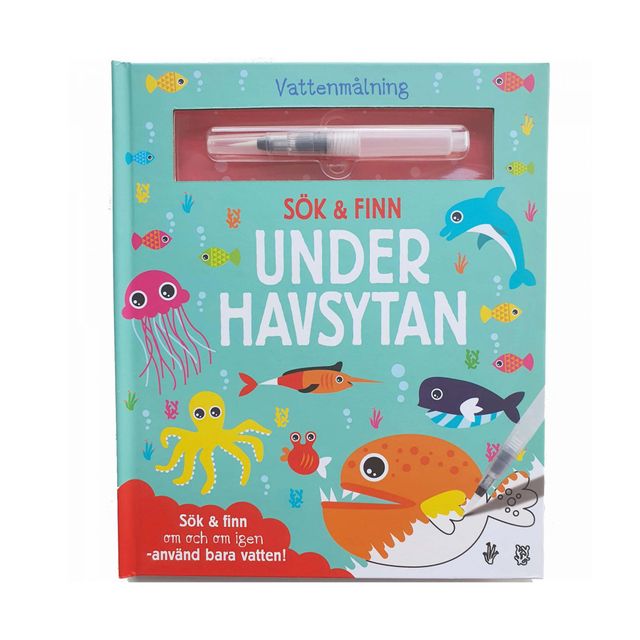 Product Image for Barthelson Förlag Vattenmålning Sök & Finn, Under Havsytan - BabyWorld