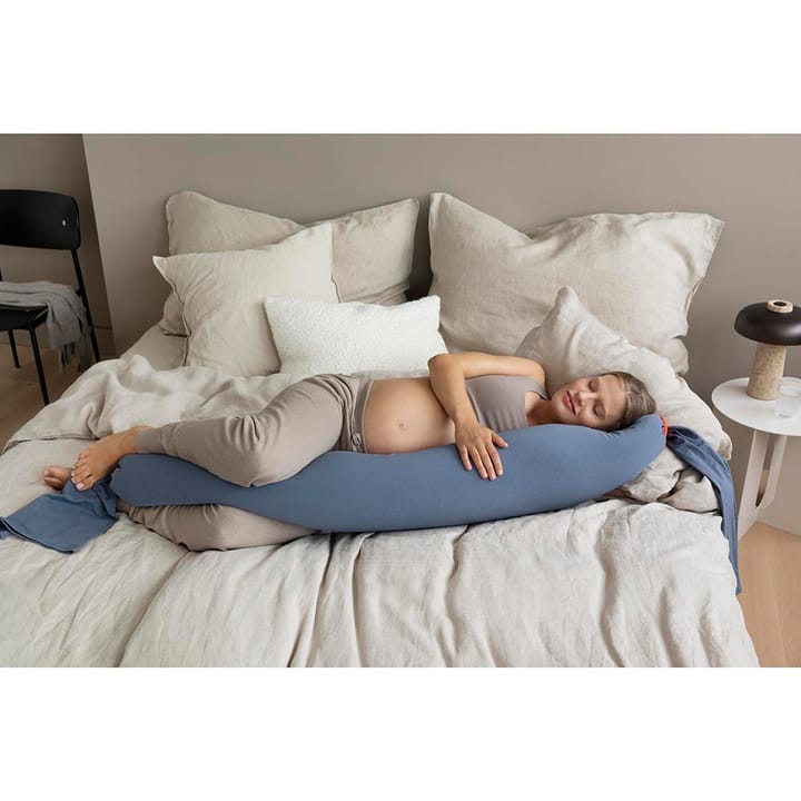 Gravid Och Amningskudde - Blue-Orange Bbhugme