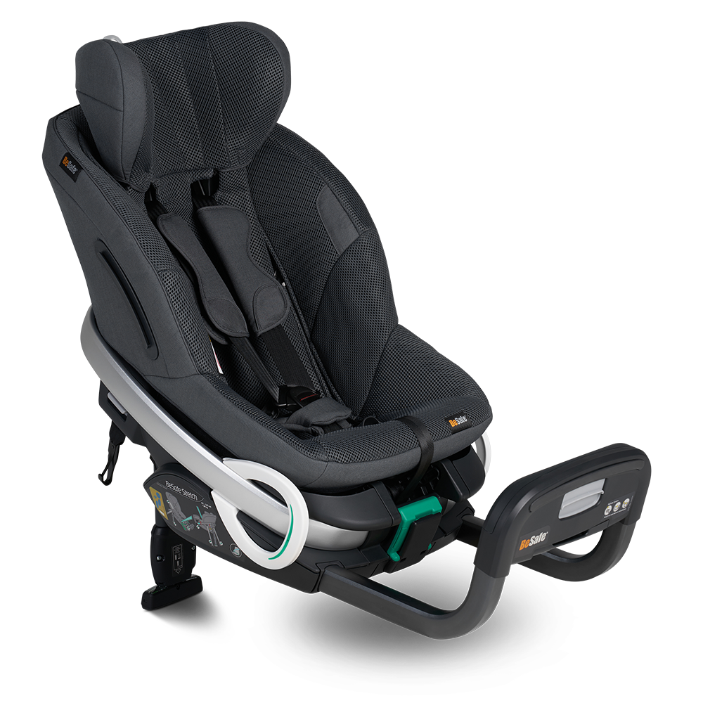 Besafe Stretch Bakåtvänd Bilbarnstol Anthracite Mesh