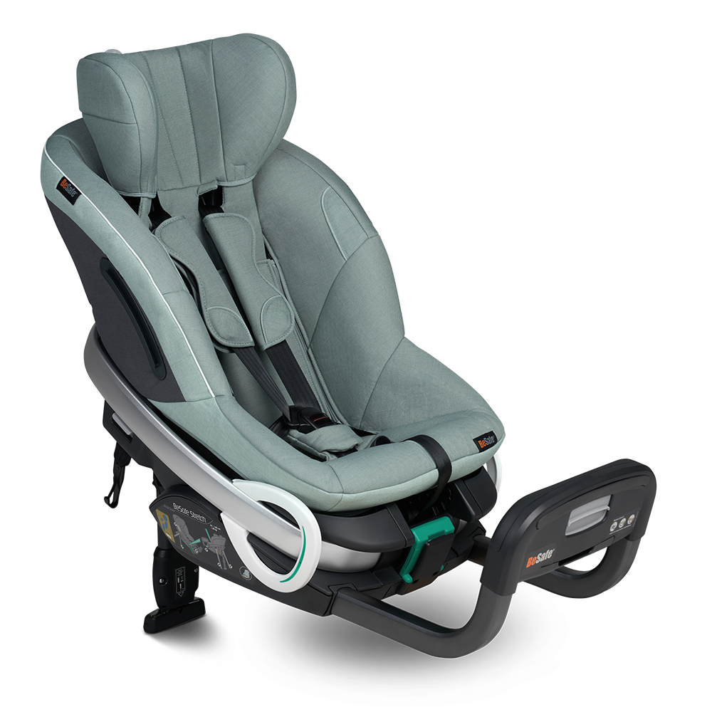 Besafe Stretch Bakåtvänd Bilbarnstol Sea Green Melange