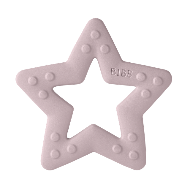 BIBS Bitleksak Baby Bitie Star Pink Plum
