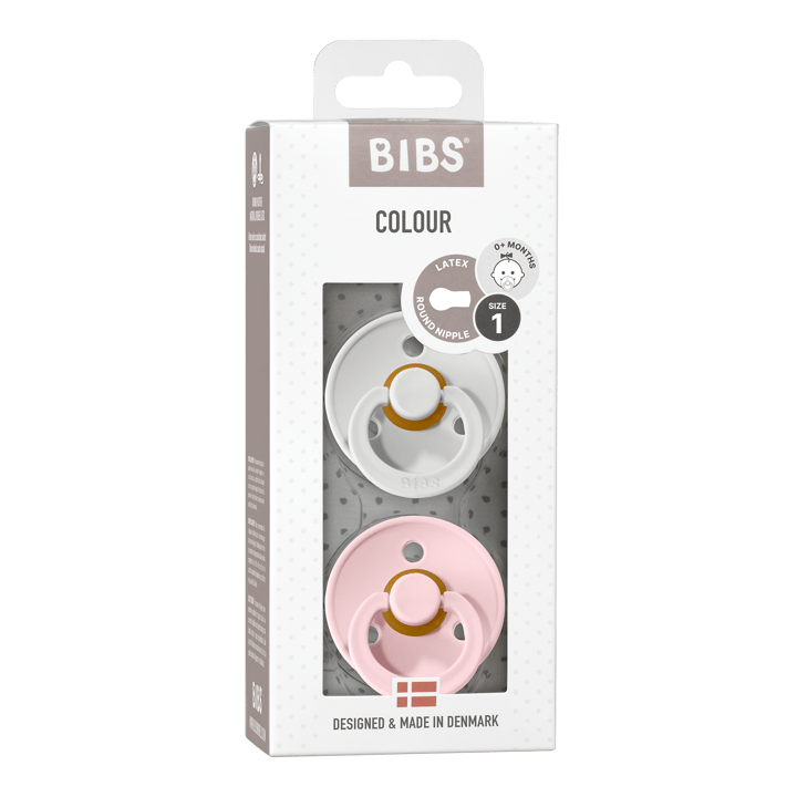 Napp Colour 2-pack - Haze/Blossom BIBS