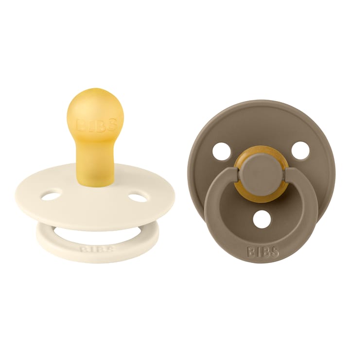 Napp Colour 2-pack Latex Rund - Ivory/Dark Oak