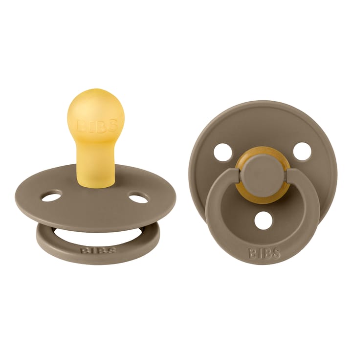Napp Colour 2-pack Latex Rund - Dark Oak BIBS