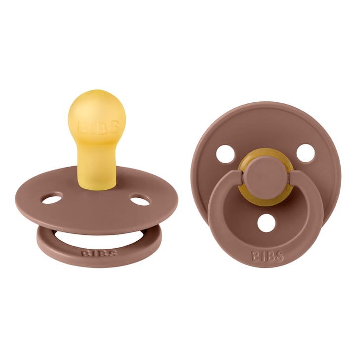 Napp Colour 2-pack Latex Rund - Woodchuck BIBS