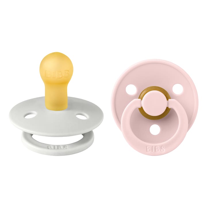 Napp Colour 2-pack Latex Rund - Haze/Blossom BIBS
