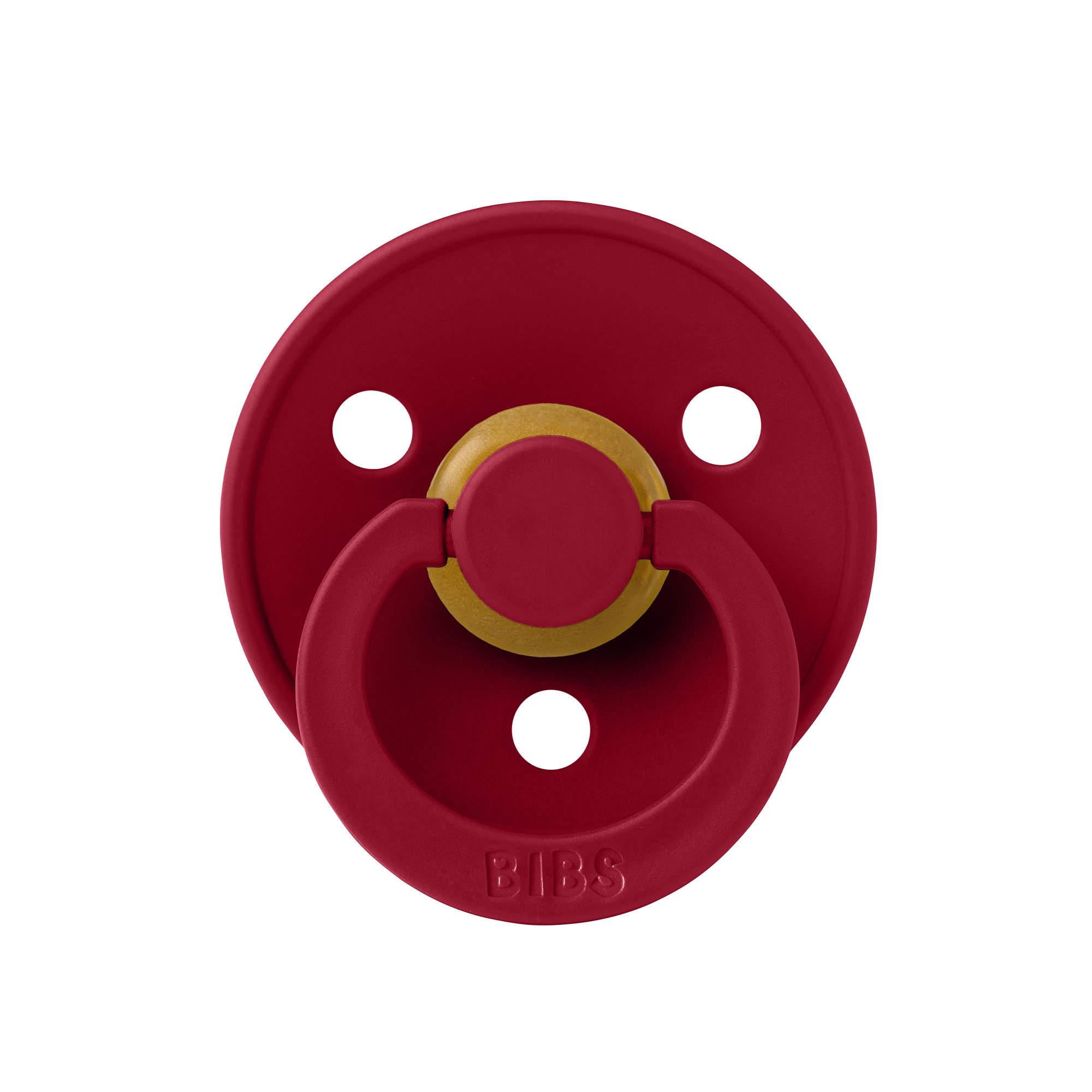 BIBS Napp Colour Latex Rund Ruby