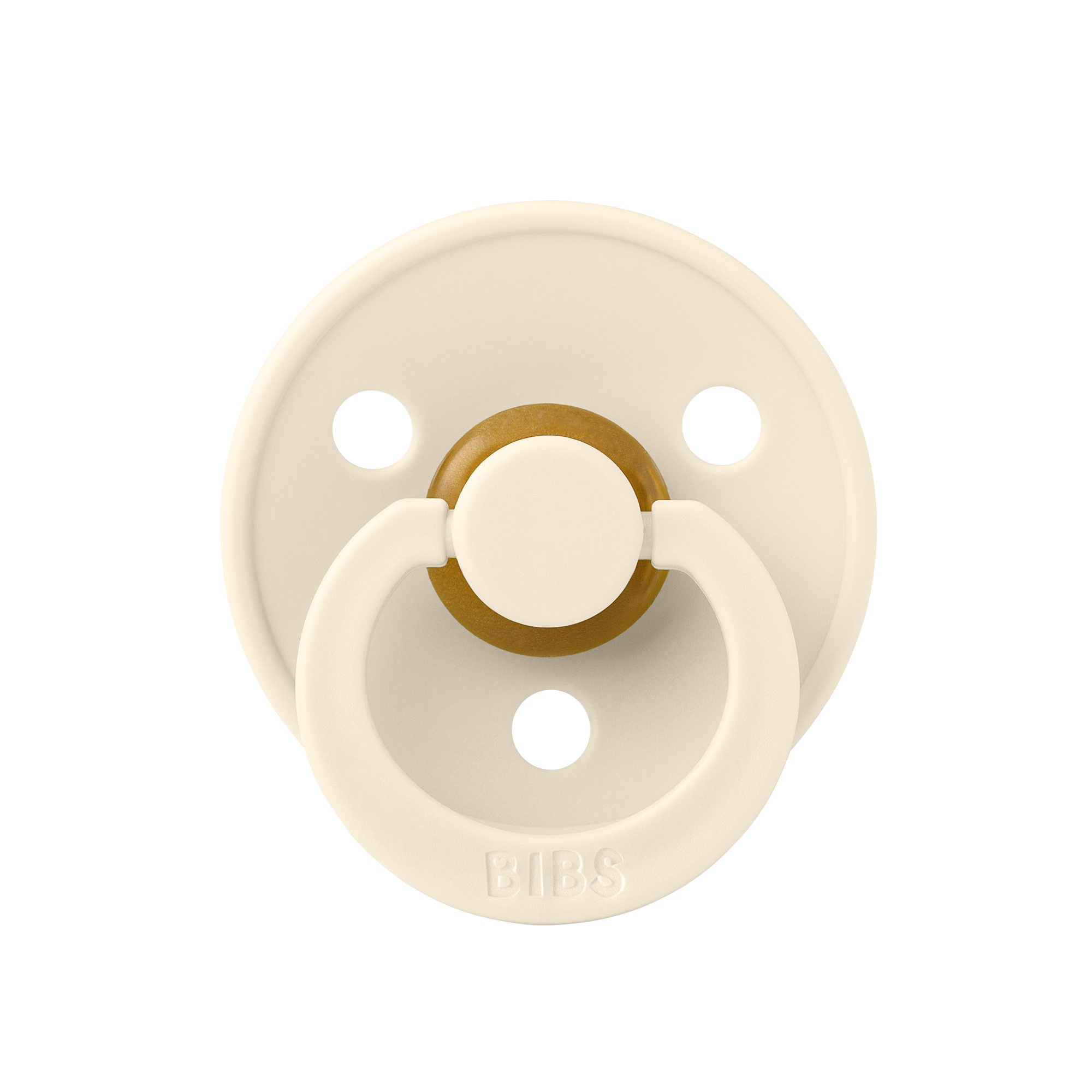 BIBS Napp Colour Latex Rund Ivory