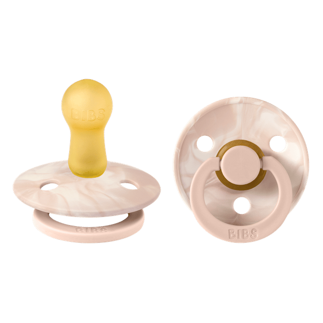 Napp Colour Tie Dye 2-pack Latex - Blush Ivory BIBS