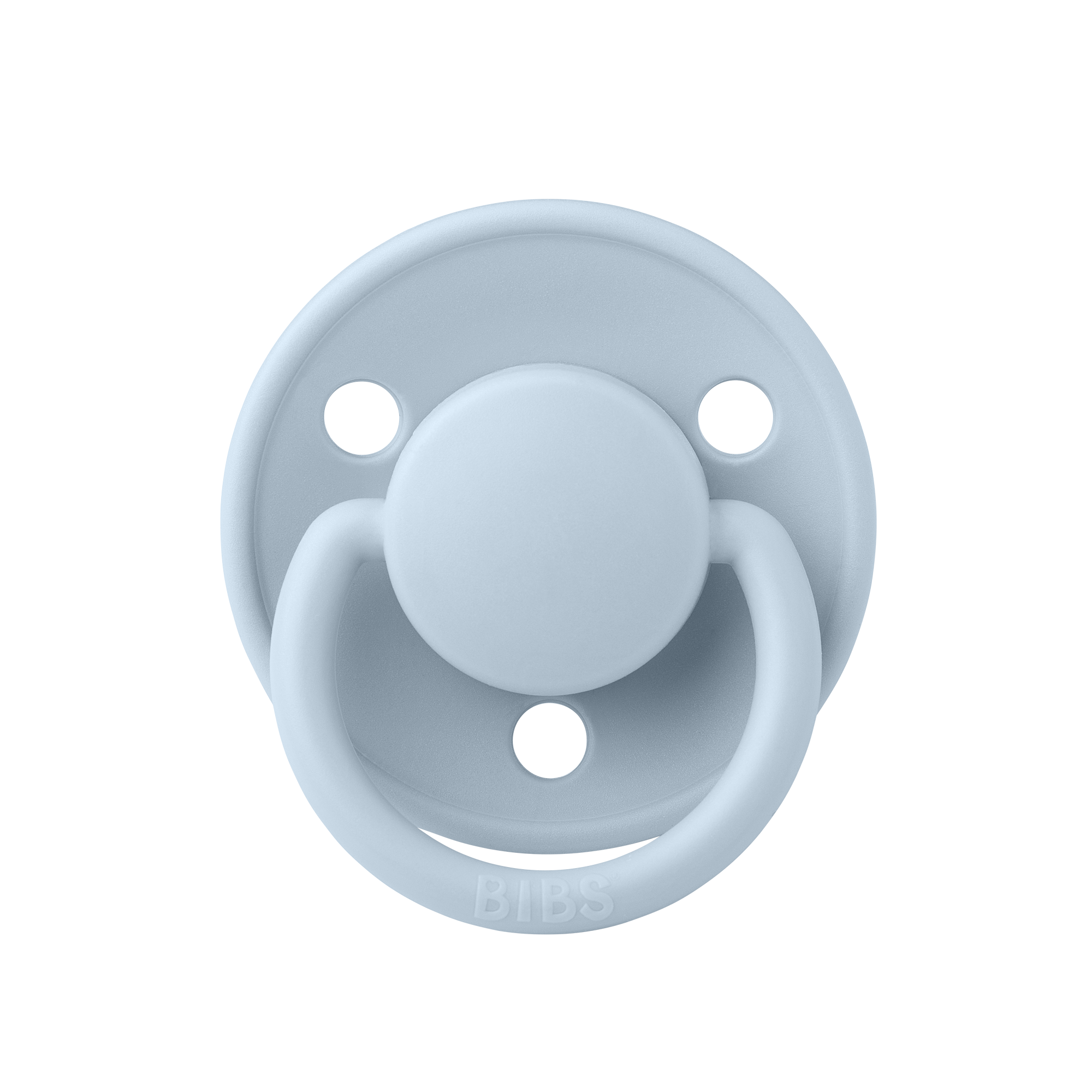 BIBS Napp De Lux Latex Chamomile Lawn Baby Blue