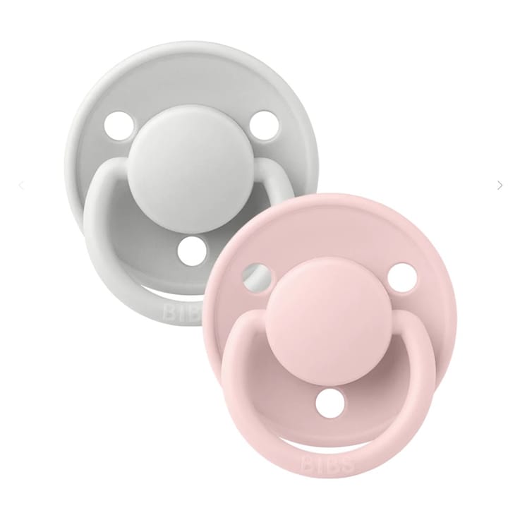 Napp De Lux 2-pack Latex - Haze/Blossom BIBS