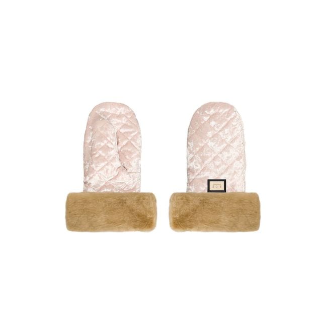 Handmuff - Pink Velvet Bjällra Of Sweden