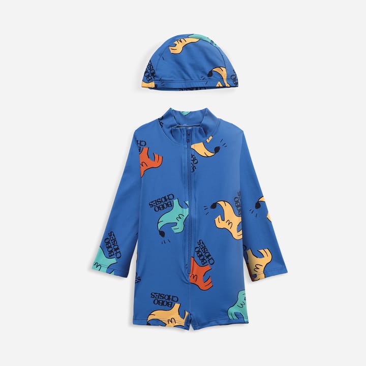 Baddräkt Med Mössa - Sniffy Dog All Over Bobo Choses
