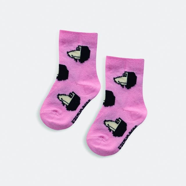 Strumpor Pink Doggie - Prism Pink Bobo Choses