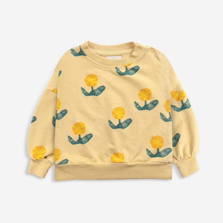 Sweatshirt Wallflowers All Over - Yellow Bobo Choses