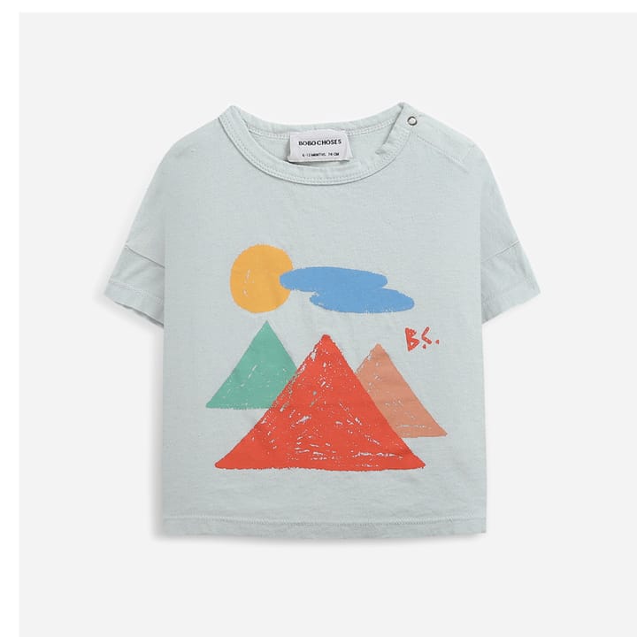 T-shirt Landscape - Light Grey Bobo Choses