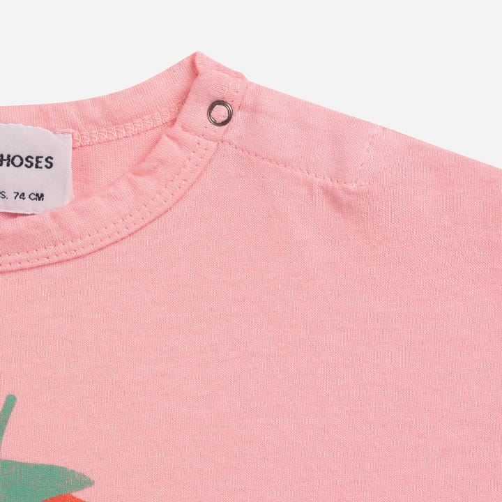 T-shirt Strawberry - Pink Bobo Choses