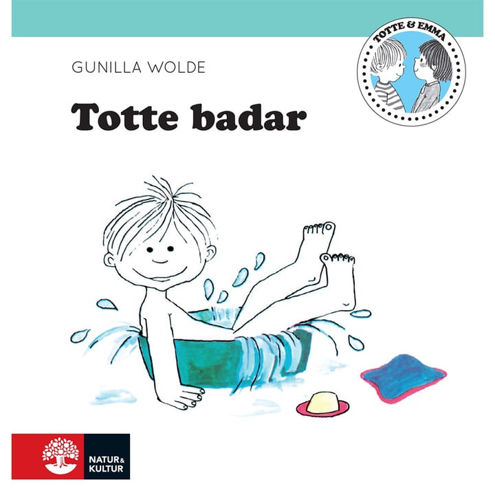 Bok Totte Badar Natur Kultur Allmänlitteratur